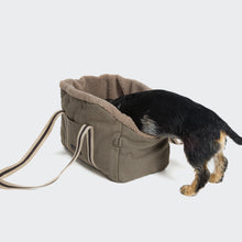 Dog Bag Lucca Canvas Sand