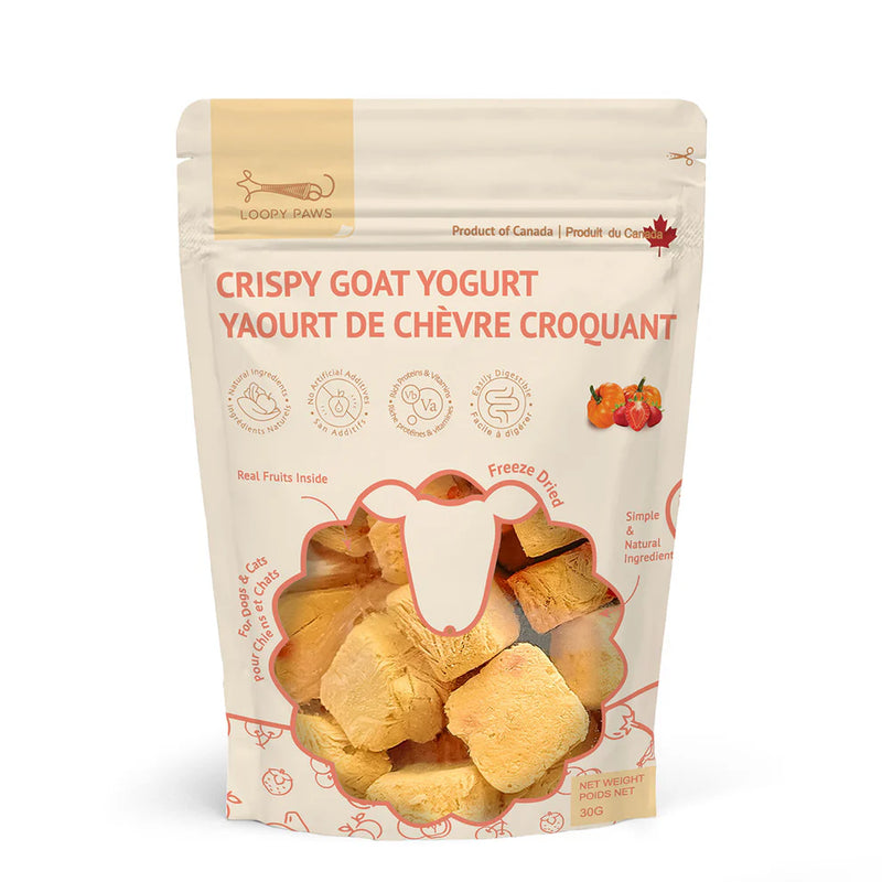 Freeze-Dried - Goat Yogurt Chunks - Pumpkin & Strawberry