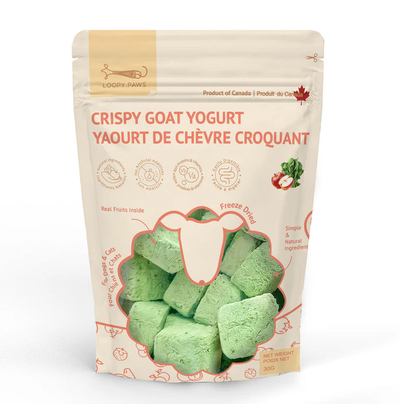 Freeze-Dried - Goat Yogurt Chunks - Veggie Mix & Apple