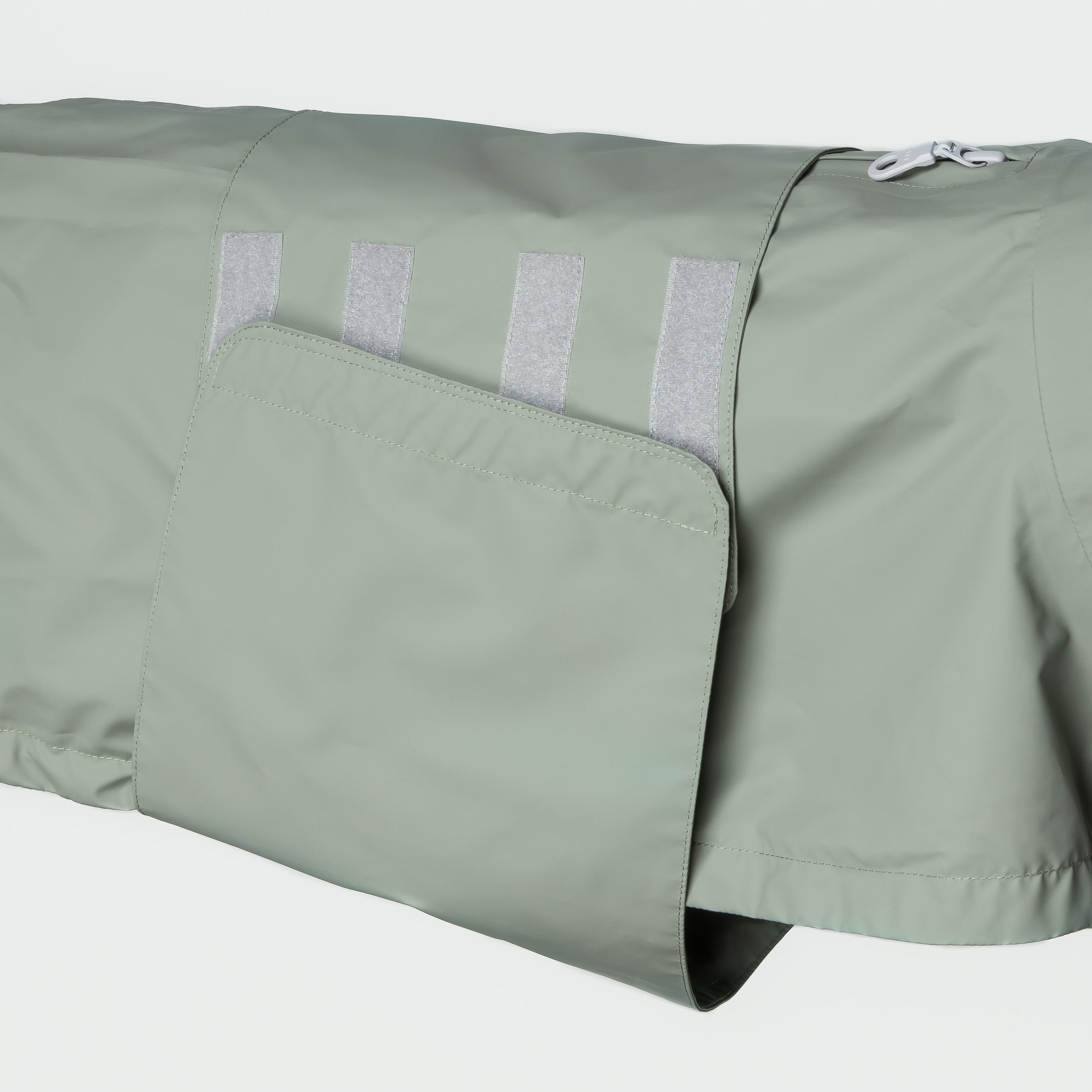 Dog Raincoat Hamburg - Thyme Green