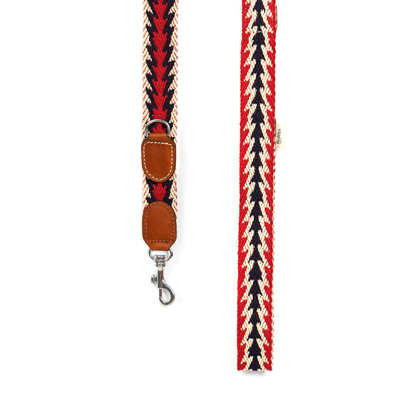 Peruvian Arrow Red Adjustable 2mt Leash